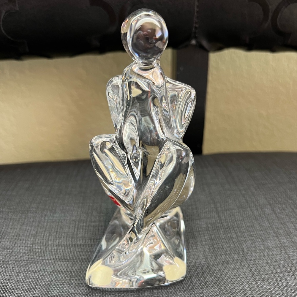 Baccarat Robert Riot Woman and Child 
Crystal Figure - Picture 5 of 11